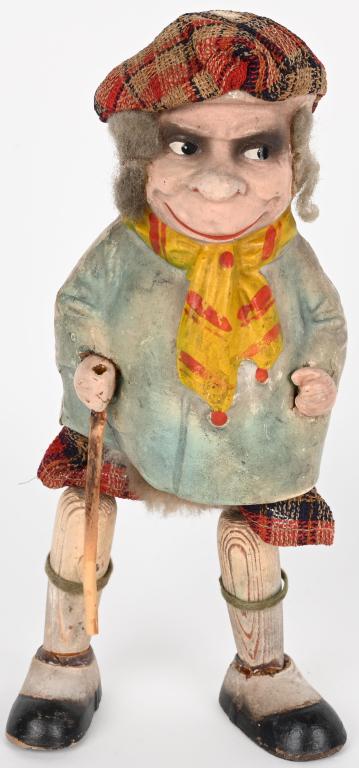 EARLY JAPAN COMPOSITION WINDUP DANCING SCOTSMAN (1 of 4)