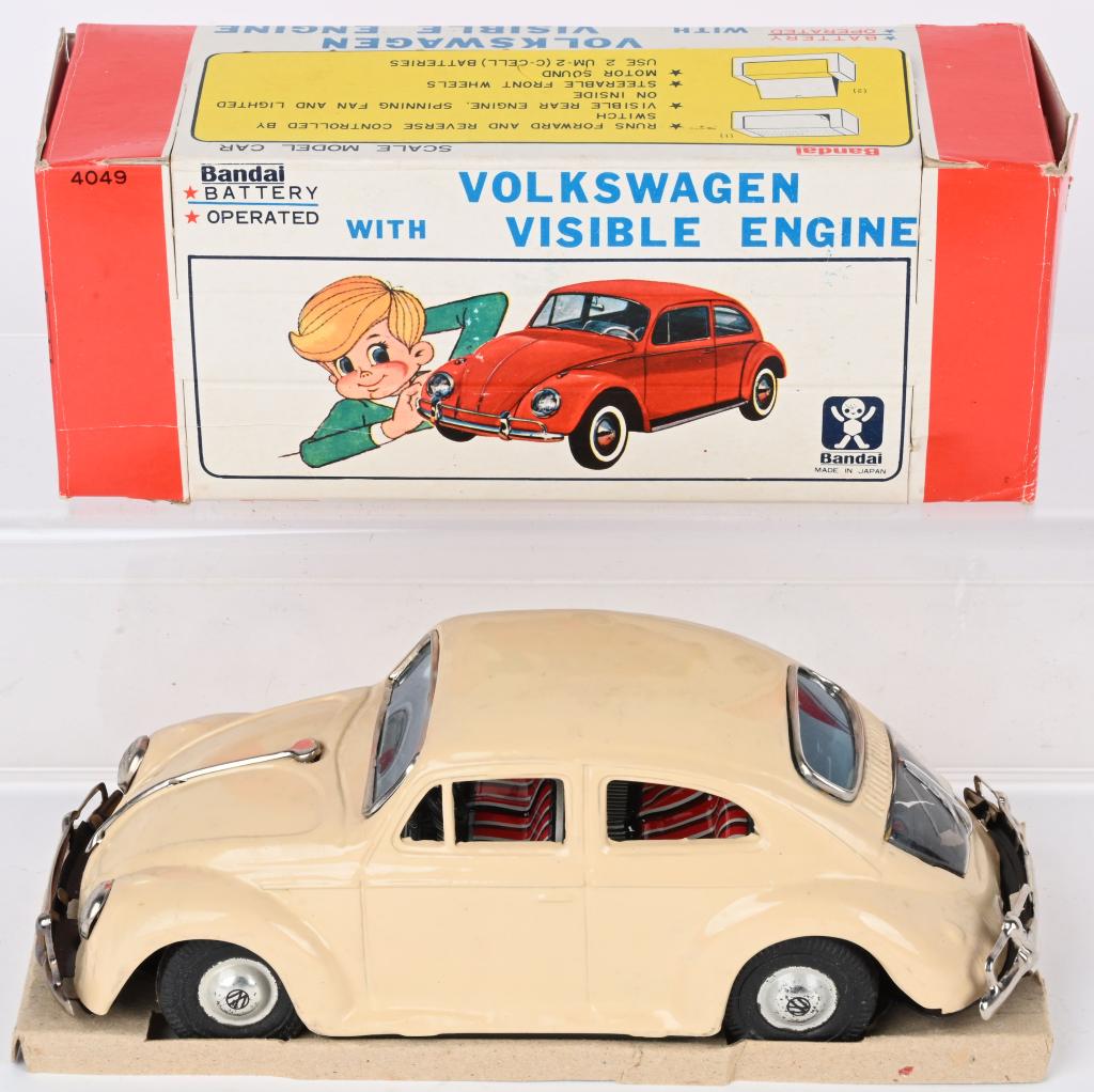 JAPAN BATTERY OP VOLKSWAGON VISIBLE ENGINE w/ BOX (1 of 9)