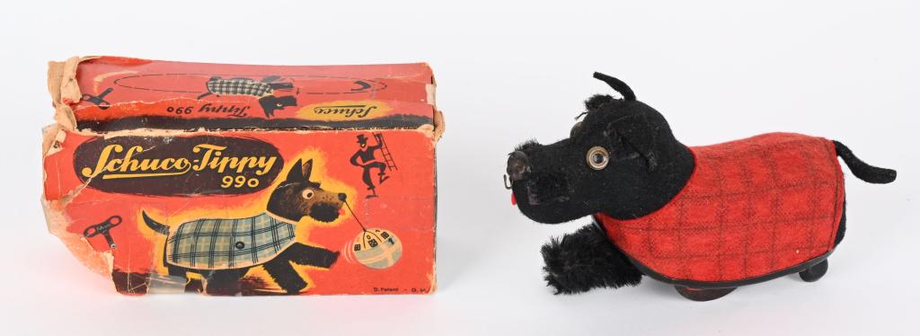 SCHUCO WINDUP 990 TRIPPY DOG w/ BOX (1 of 7)