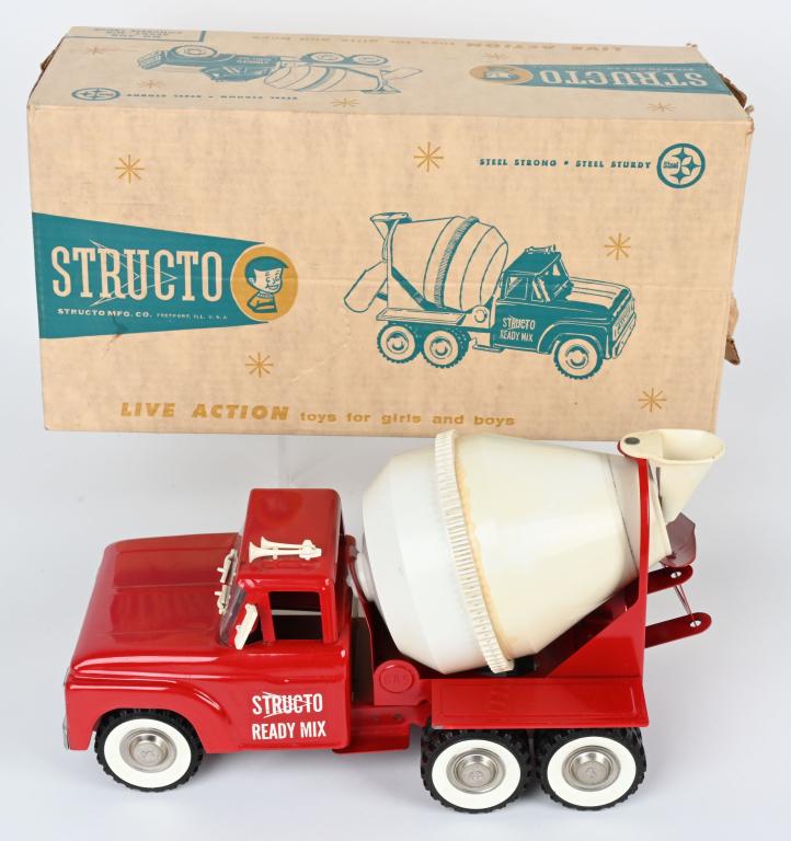 Structo 400 Ready Mix Cement Truck W Box