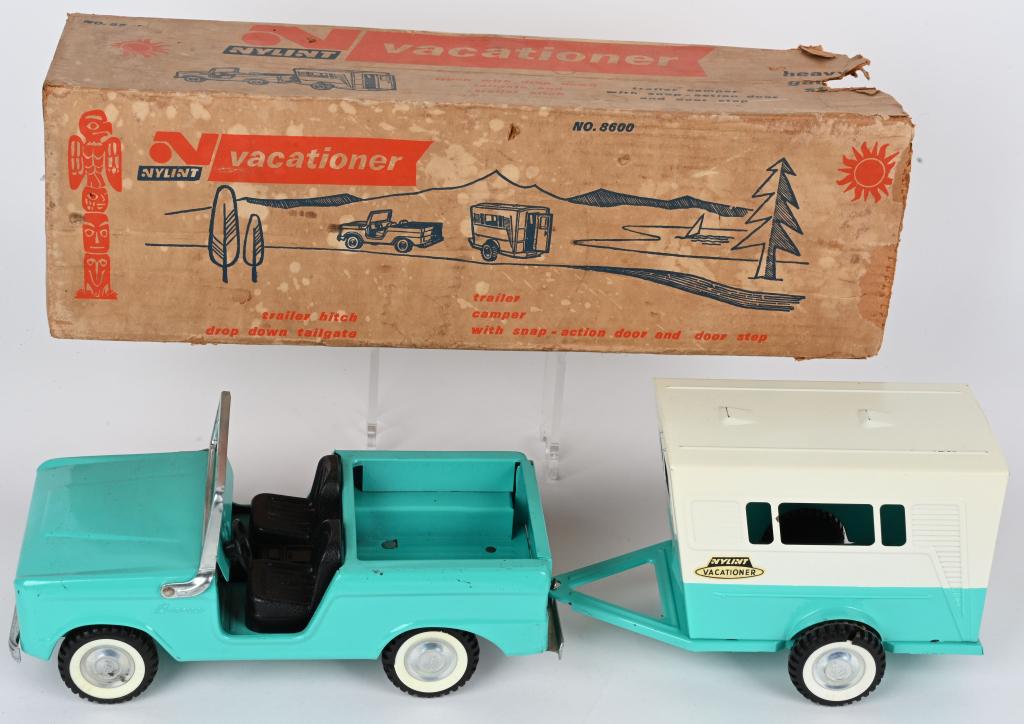 NYLINT VACATIONER BRONCO & TRAILER w/ BOX (1 of 7)