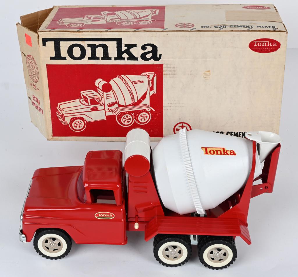 TONKA #620 CEMENT MIXER w/ BOX (1 of 9)