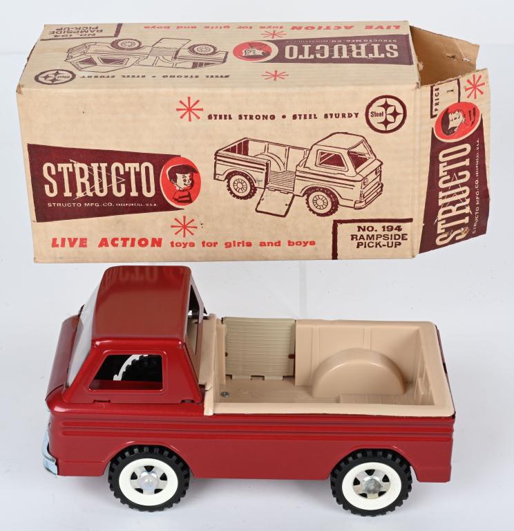STRUCTO #194 RAMPSIDE PICKUP w/ BOX (1 of 10)