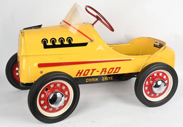 Vintage Garton Chain Drive Hot Rod Pedal Car