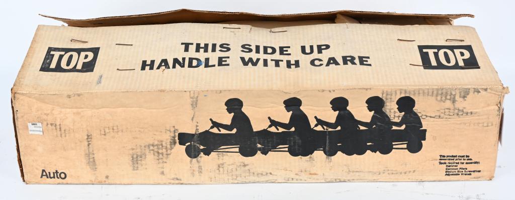 VINTAGE AMF PEDAL CAR w/ ORIGINAL BOX (1 of 2)