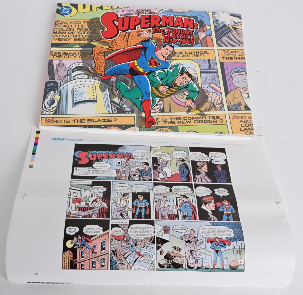 SUPERMAN CLASSIC COMICS BOOK & ART PAGE (1 of 10)