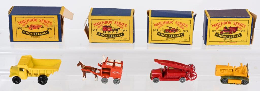 MOKO LESNEY MATCHBOX SERIES #6, #7, #8, & #9 MIB (1 of 3)