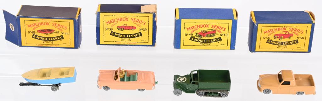 MOKO LESNEY MATCHBOX SERIES #39 #48 #49 & #50 MIB (1 of 3)