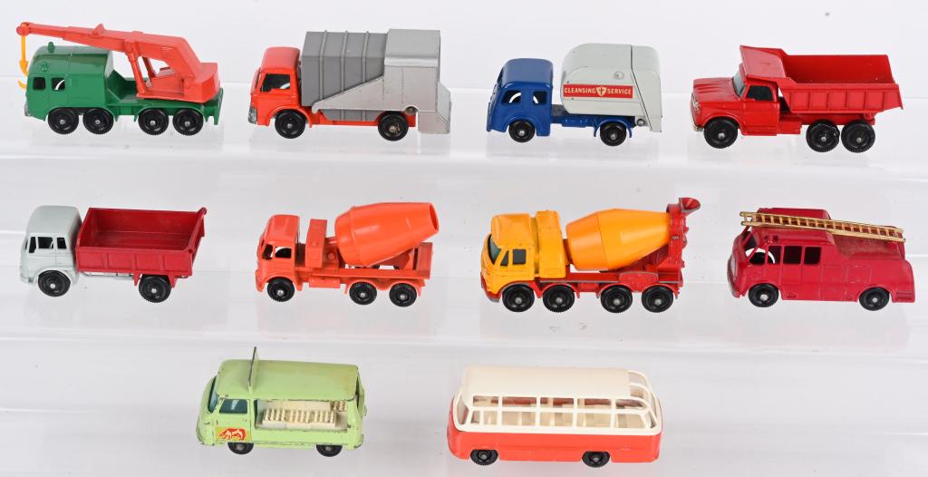 10- EARLY LESNEY MATCHBOX CARS & TRUCK (1 of 2)