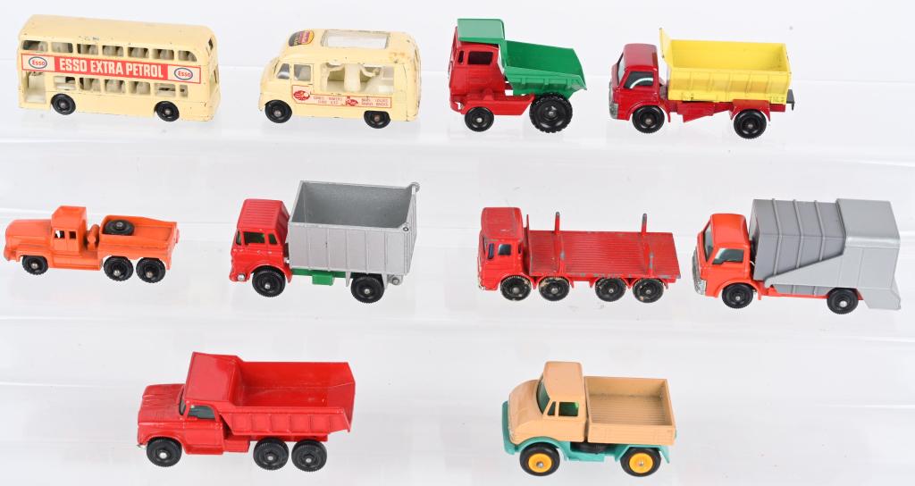 10- EARLY LESNEY MATCHBOX CARS & TRUCK (1 of 2)