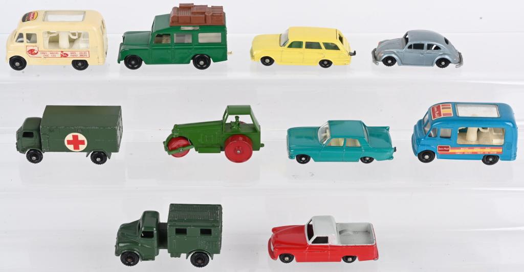 10- EARLY LESNEY MATCHBOX CARS (1 of 2)