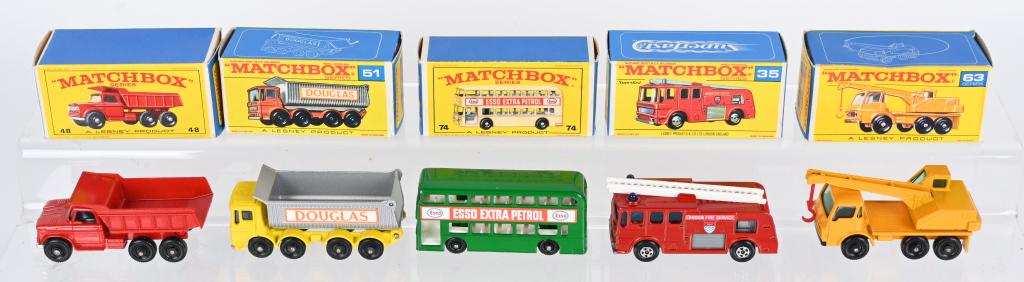 5- EARLY MATCHBOX CARS MIB (1 of 2)