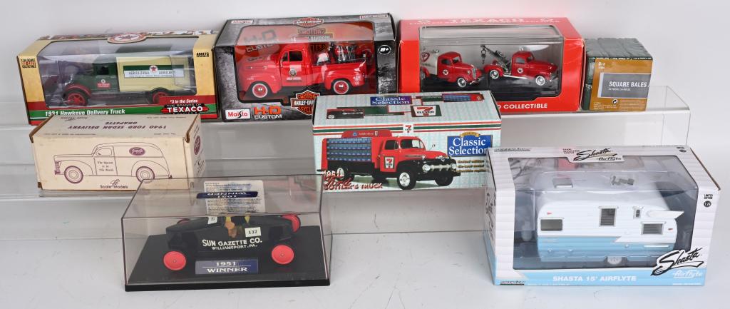 7- DIECAST VEHICLES w/ BOXES (1 of 4)