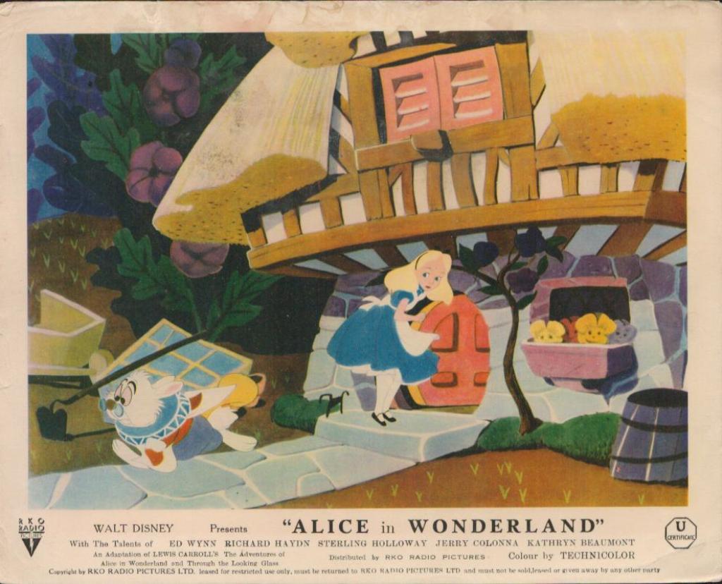 ALICE IN WONDERLAND ORIGINAL STILLS - LOT OF 40 (1 of 8)