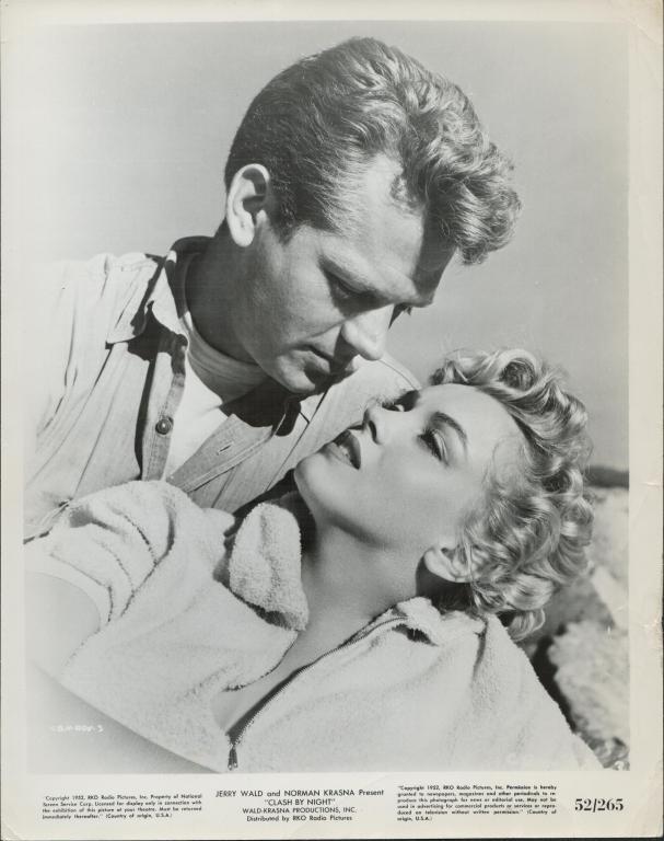 31-MARILYN MONROE ORG STILLS - CLASH BY NIGHT (1 of 4)