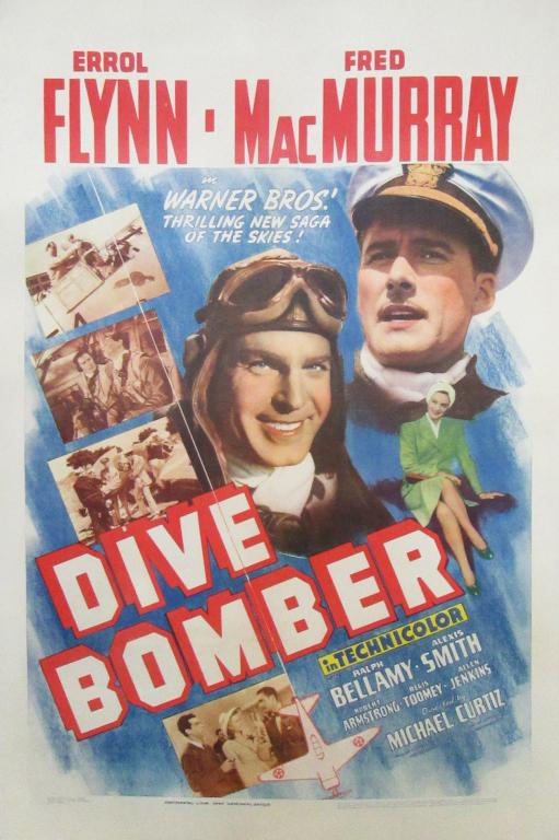 DIVE BOMBER LINENBACKED ONE SHEET (1 of 1)
