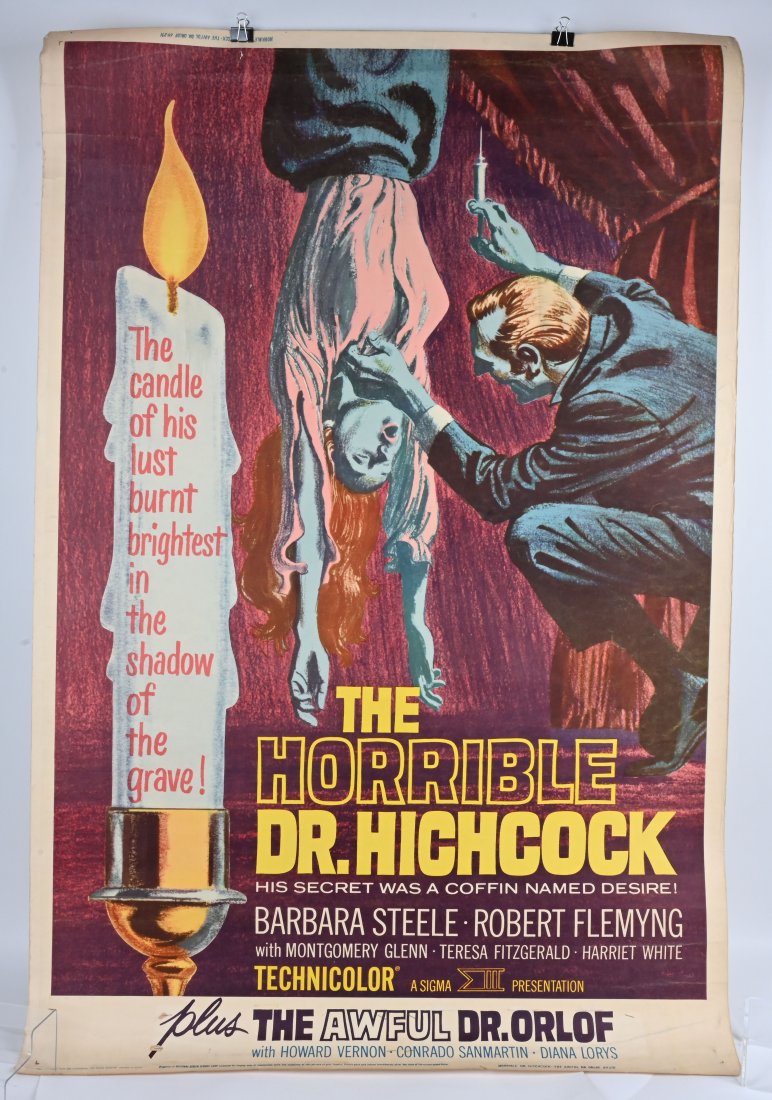 THE HORRIBLE DR HICHCOCK 40X60 (1 of 5)