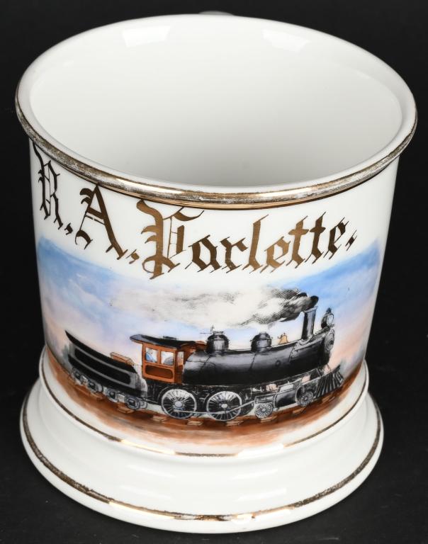 OCCUPATIONAL SHAVING STEAM LOCOMOTIVE (1 of 4)