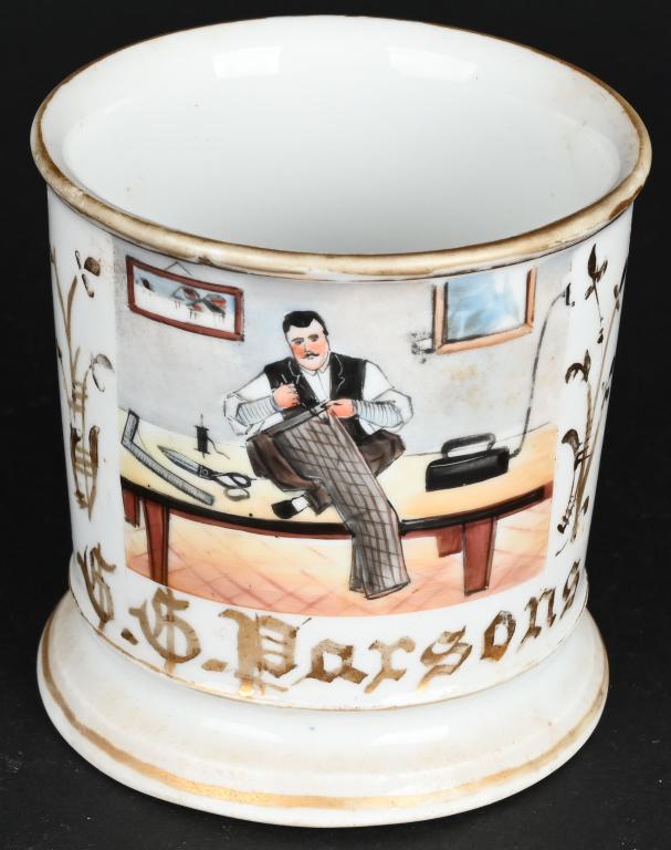 OCCUPATIONAL SHAVING MUG TAILOR (1 of 4)