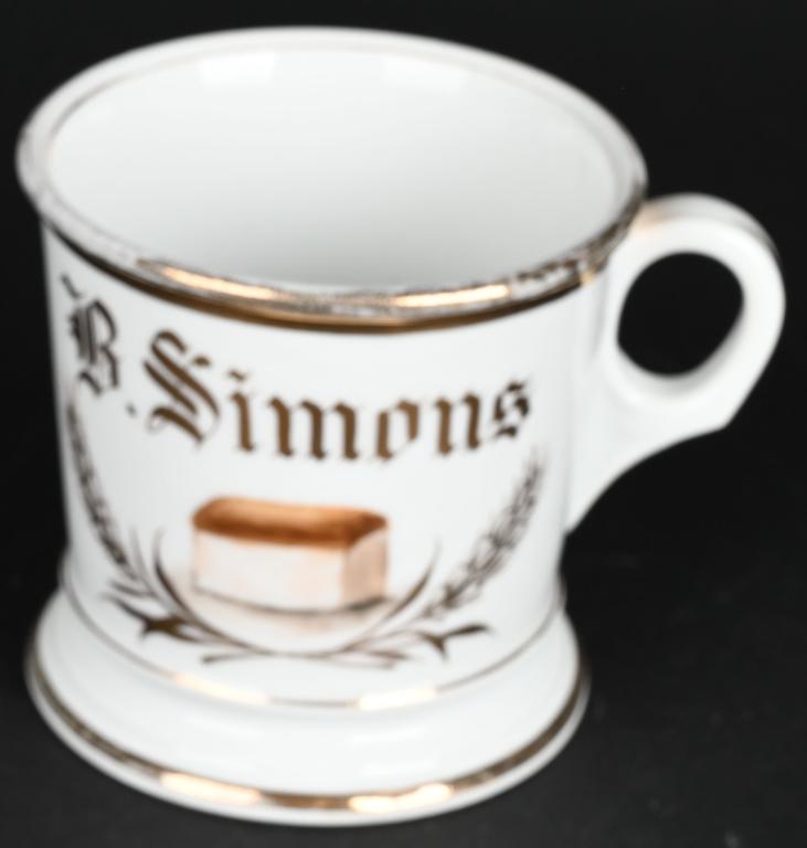 OCCUPATIONAL SHAVING MUG BAKER (1 of 3)