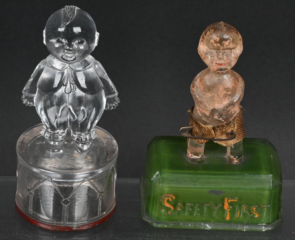 SAFETY FIRST & HAPPIFAT DRUM CANDY CONTAINERS (1 of 2)