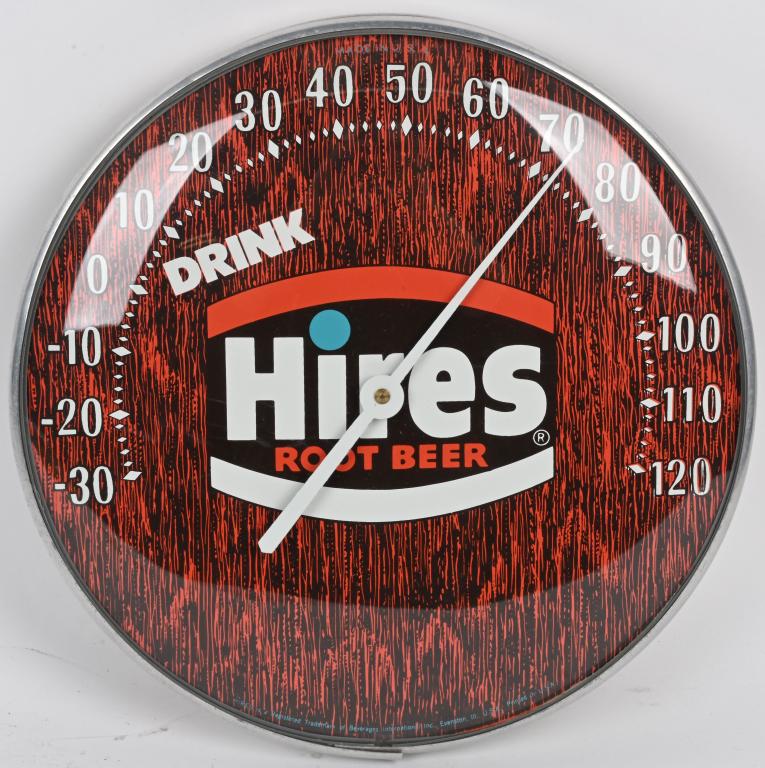 HIRES ROOT BEER BUBBLE THERMOMETER (1 of 3)