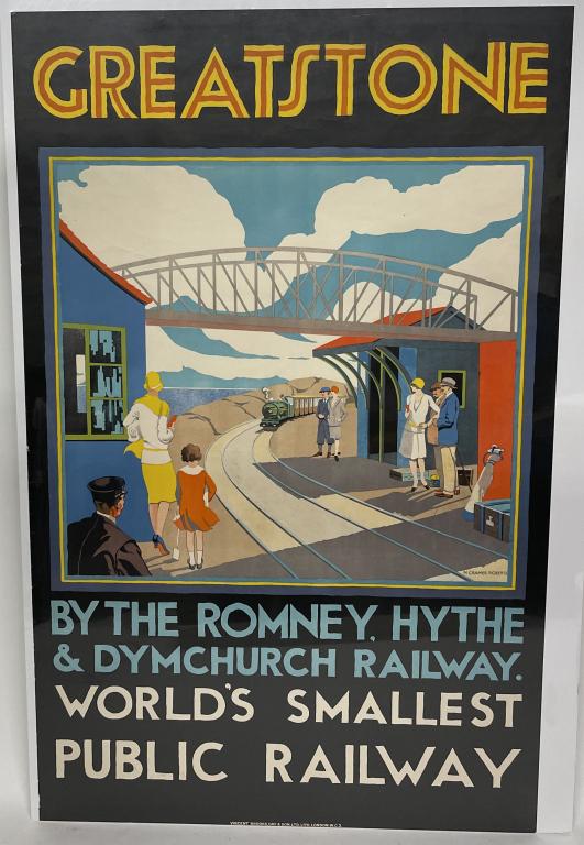 GREATSTONE RAILWAYS VINTAGE TRAVEL POSTER (1 of 3)
