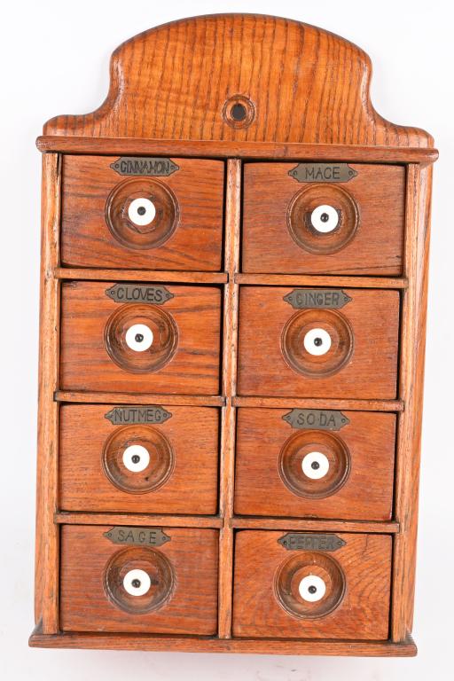 8 DRAWER SPICE CABINET (1 of 5)