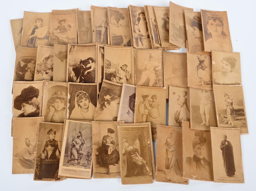 LOT (60) 1880'S DUKE & ADMIRAL ACTOR ACTRESS CARDS (1 of 5)