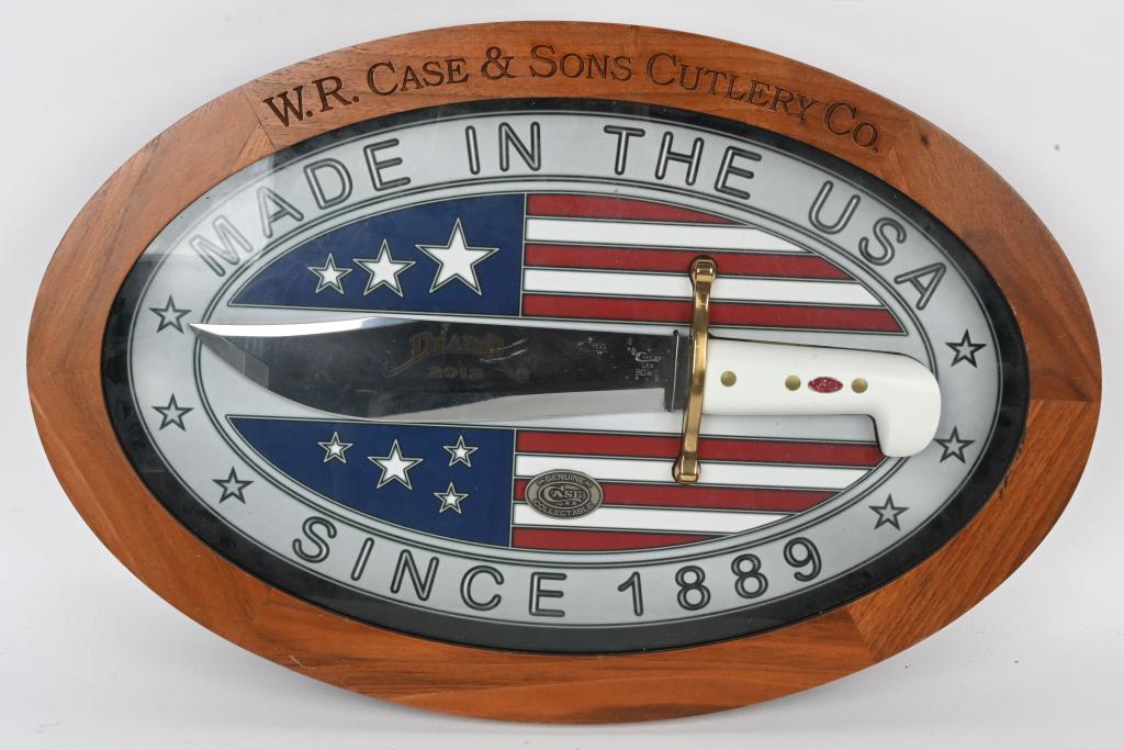 CASE 2012 DEALER ONLY BOWIE KNIFE DISPLAY SIGN (1 of 4)
