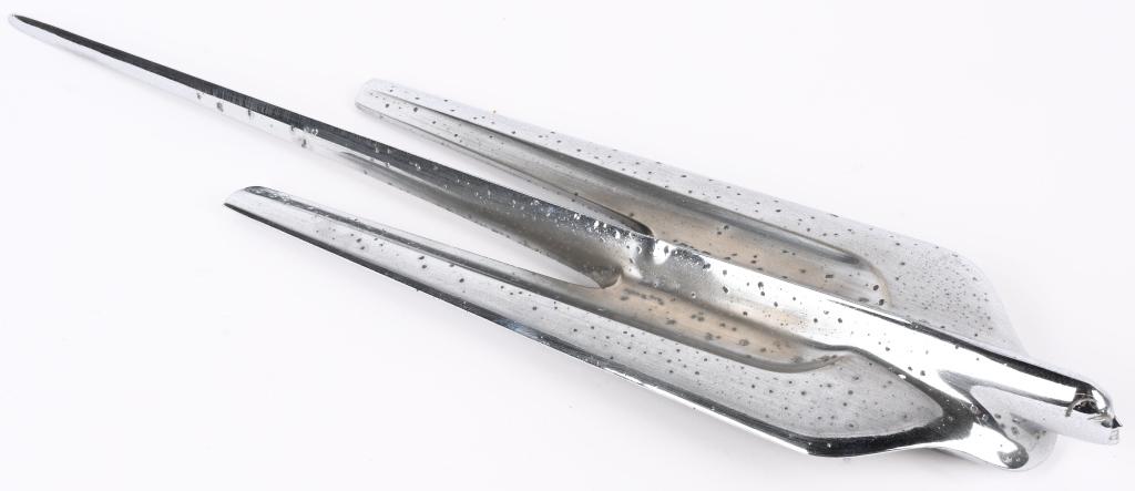 1955-56 CADILLAC DEVILLE HOOD ORNAMENT (1 of 4)