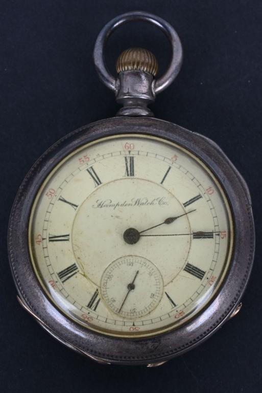 HAMPDEN 1885 NO. 31 POCKET WATCH 18S, 11J (1 of 5)