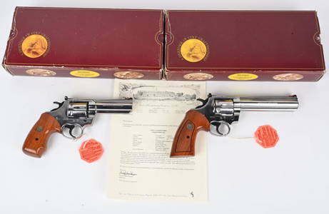 RARE DOCUMENTED 2 GUN COLT CUSTOM COBRA SET