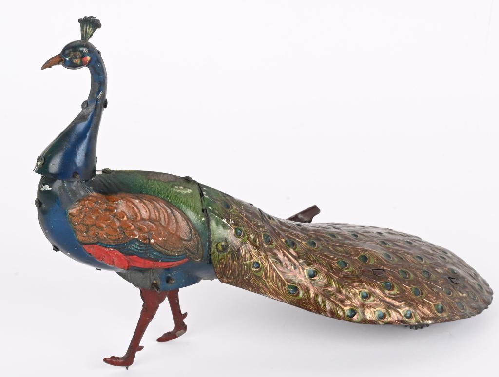 EBO PAO PAO TIN WINDUP PEACOCK (1 of 5)