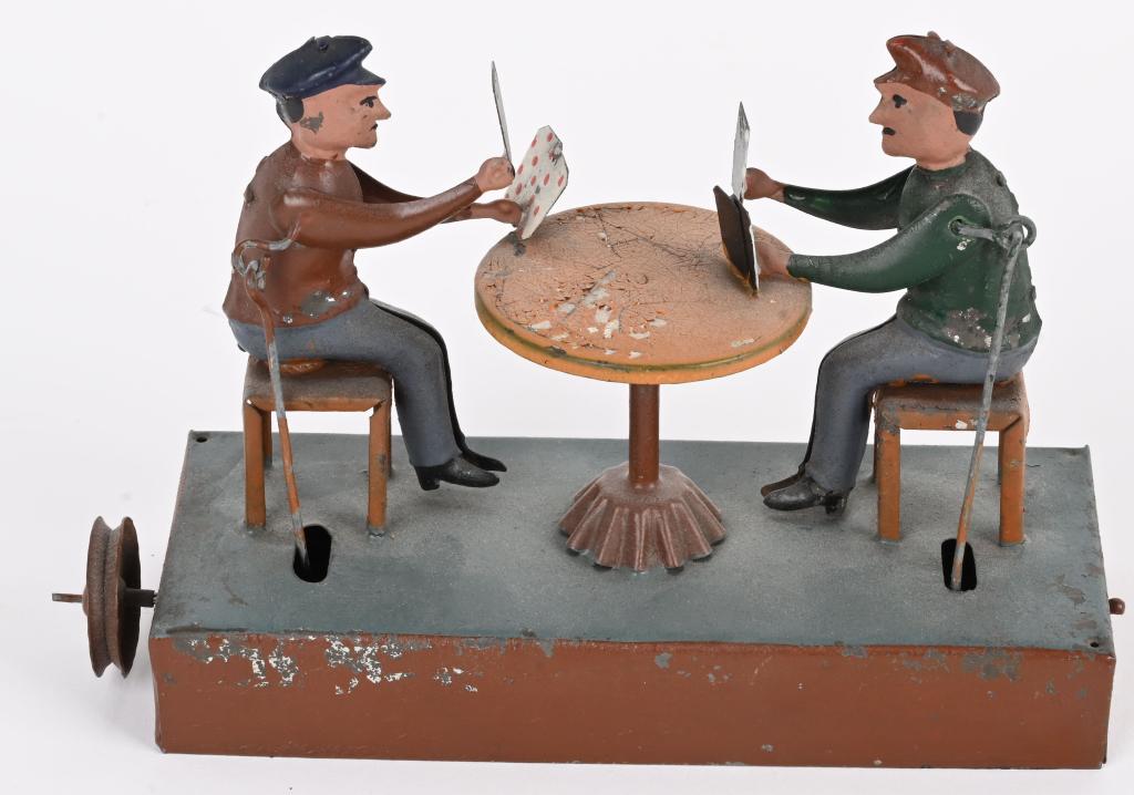 GERMAN MEN PLAYING CARDS STEAM TOY (1 of 5)