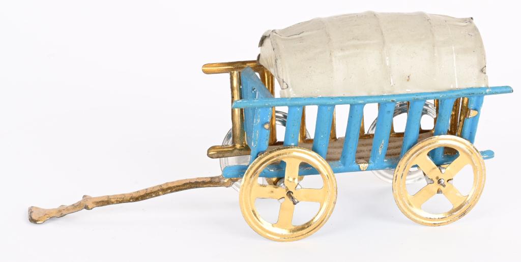 GERMAN PENNY TOY COVERED WAGON (1 of 3)
