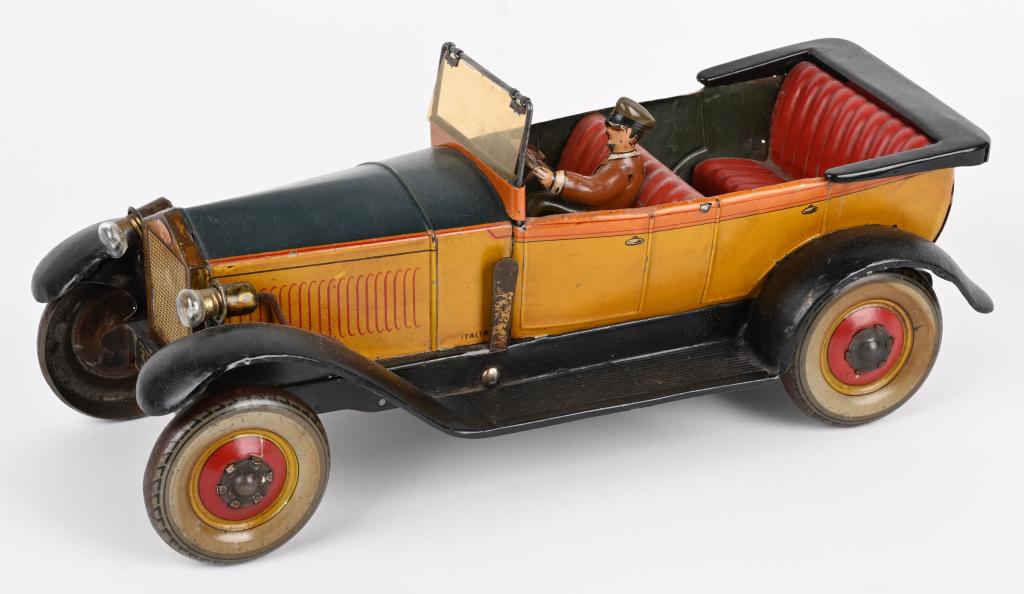 1933 INGAP Windup CABRIOLET w/ ELECTRIC LIGHTS (1 of 6)