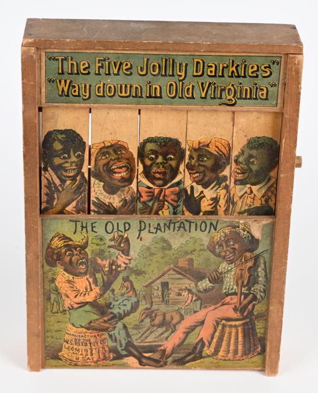 REED JOLLY DARKIES OLD PLANTATION WOOD TOY (1 of 4)