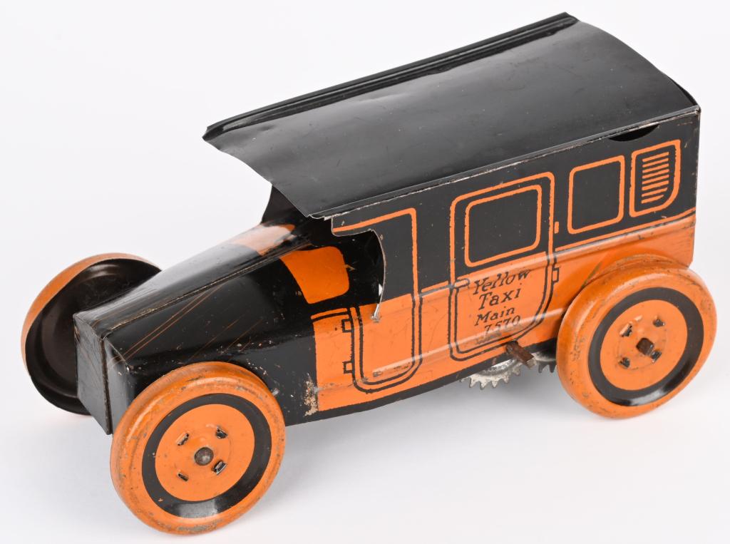 CHEIN TIN WINDUP YELLOW TAXI (1 of 5)