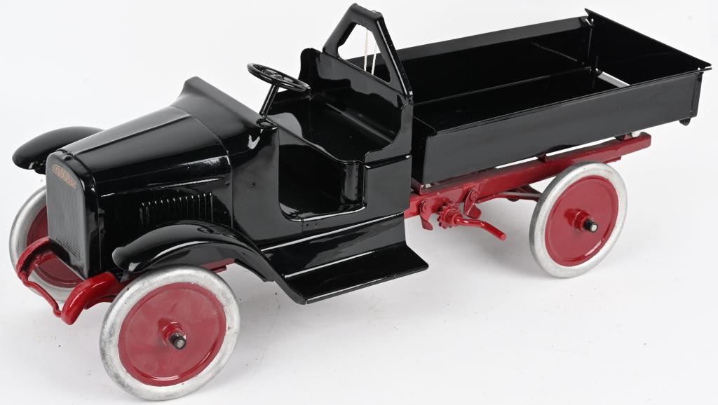 BUDDY L PRESSED STEEL A FRAME DUMP TRUCK (1 of 5)