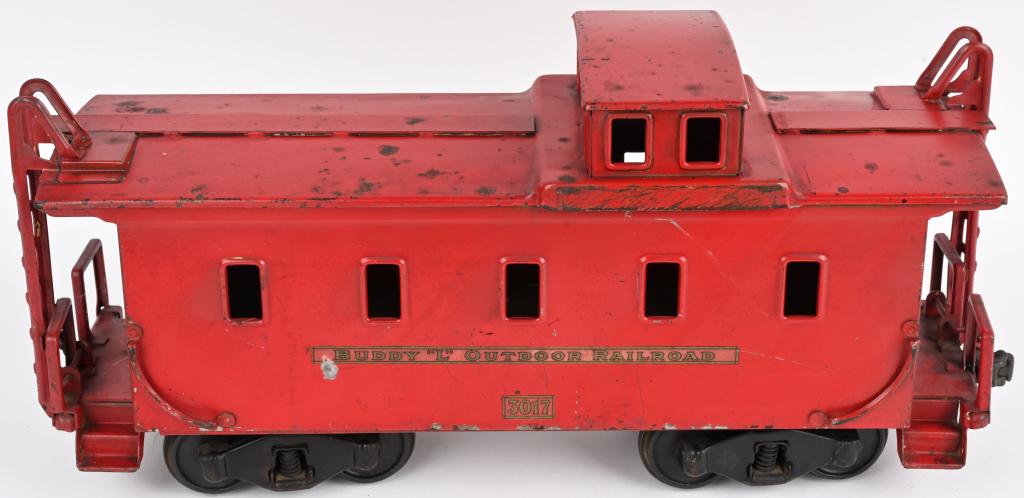 BUDDY L OUTDOOR RAILROAD CABOOSE (1 of 4)