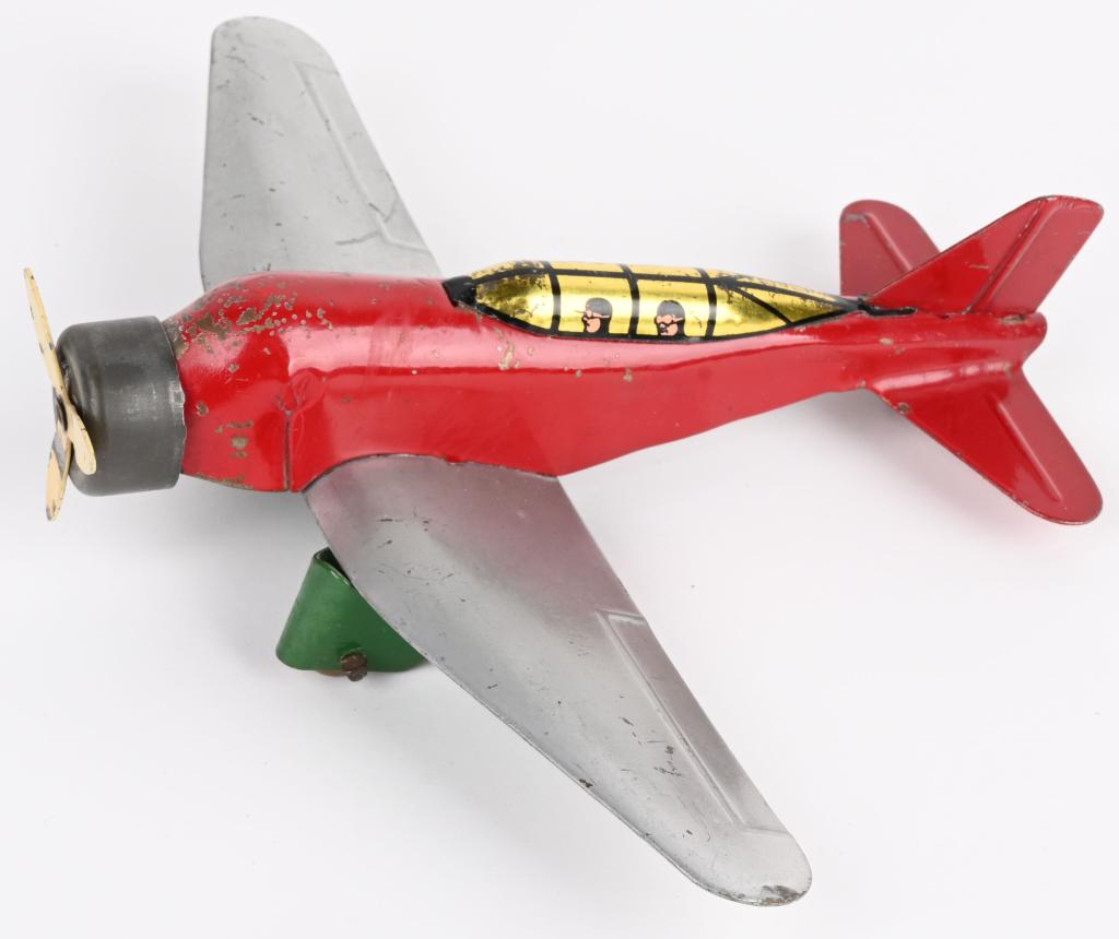 MARX PRESSED STEEL AIRPLANE (1 of 4)