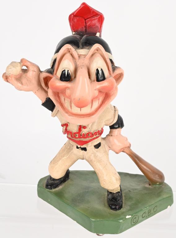 MAZZOLINI ARTCRAFT CLEVELAND INDIANS CHIEF WAHOO (1 of 4)