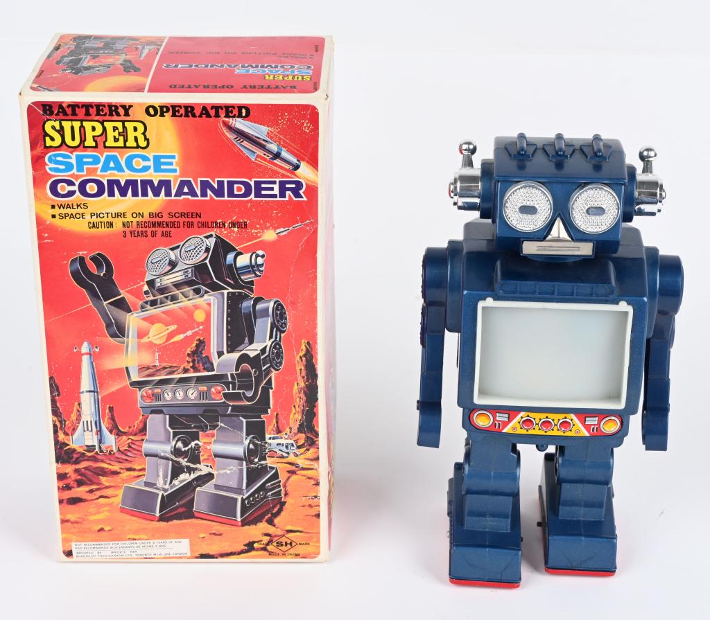 SH BATTERY OP SUPER SPACE COMMANDER w/ BOX (1 of 7)