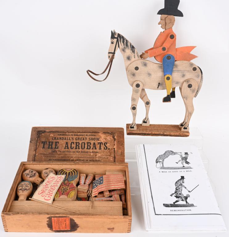 2- ANTIQUE CRANDALL'S TOY BUILDING SETS (1 of 5)