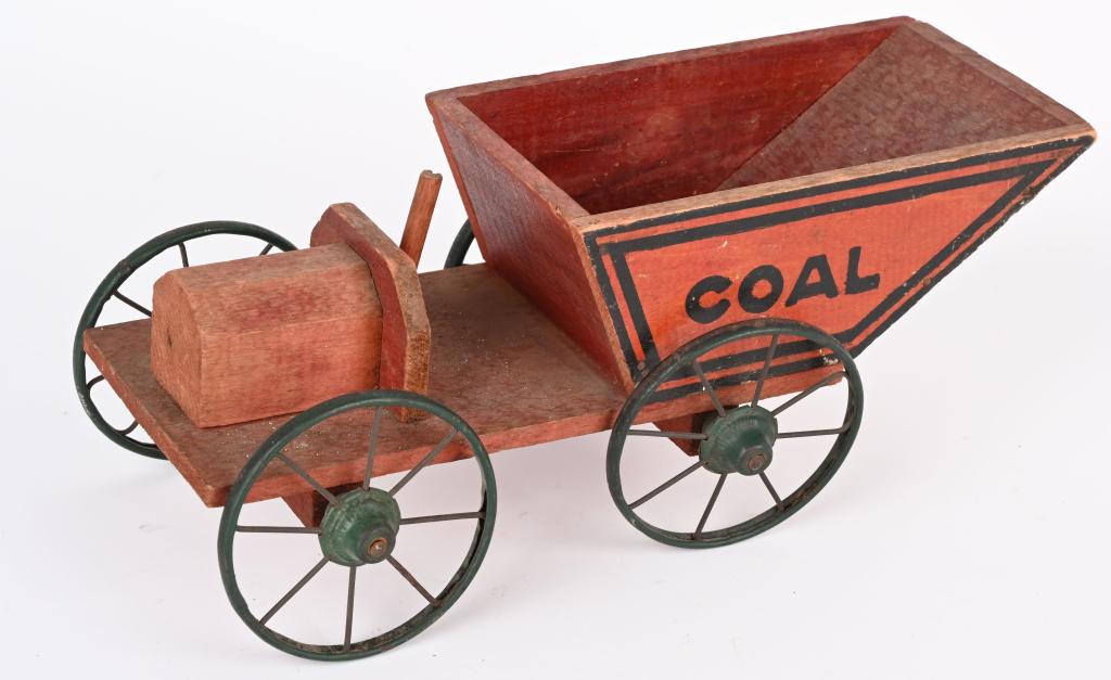 EARLY GIBBS WOOD COAL TRUCK (1 of 3)