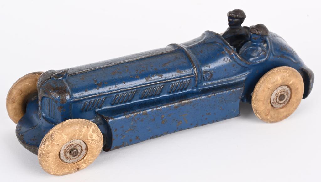 A.C. WILLIAMS CAST IRON LARGE SIZE RACE CAR (1 of 5)