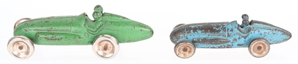 2- ARCADE CAST IRON BULLET RACE CARS (1 of 6)