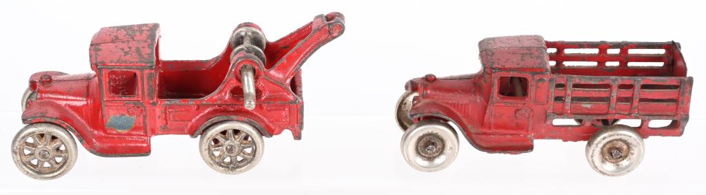 2- ARCADE CAST IRON MODEL A FORD TRUCKS (1 of 5)