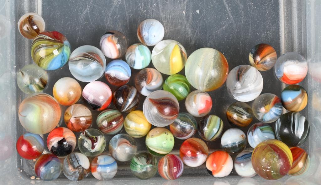 ASSORTED SPARTAN MARBLES: Near Mint